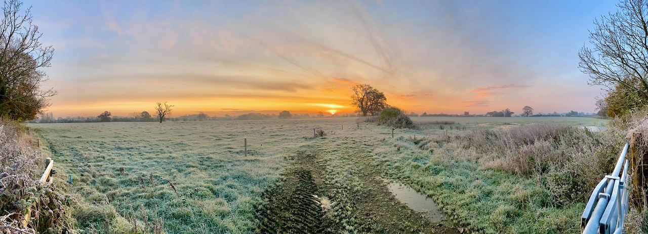 Frosty dawn in Chorley
